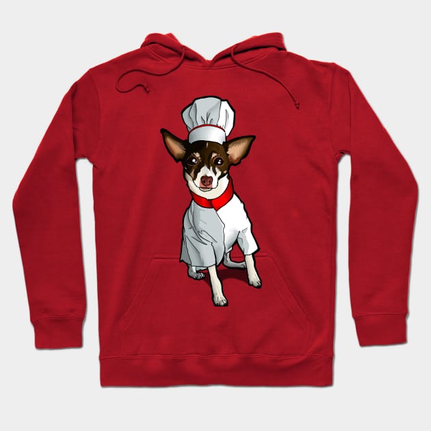 Chihuahua Chef Hoodie by binarygod